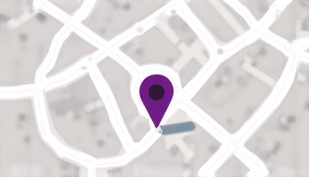 Mappa stilizzata della sede di Crepuscolo Risorse a Roma